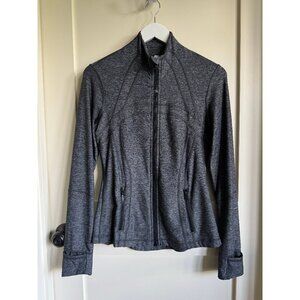 Lululemon Define Jacket Nulu Heathered Black Size 8